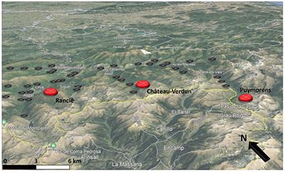 The canary in the mine: Mediterranean mines as indicators of the hold on territories and resources: French Pyrenees, Moroccan Middle Atlas, and Tunisian coastal mountains